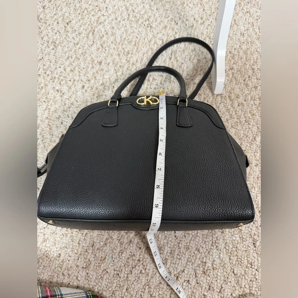 Kate Spade New York Kyla large satchel in black pebbled leather new with tag - Picture 9 of 9